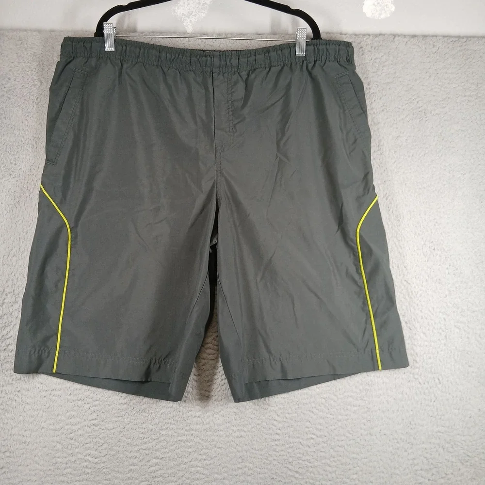 Vintage 90s Nike The Athletic Dept Mesh Lined‎ Athletic Shorts XXL Grey